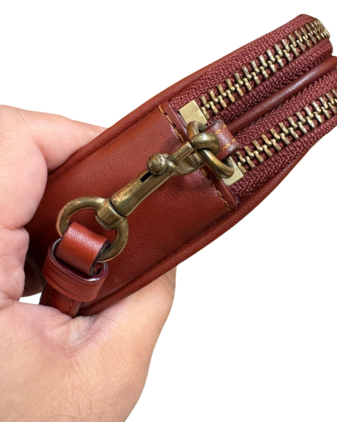 Coach Double Zip Crossbody Bag