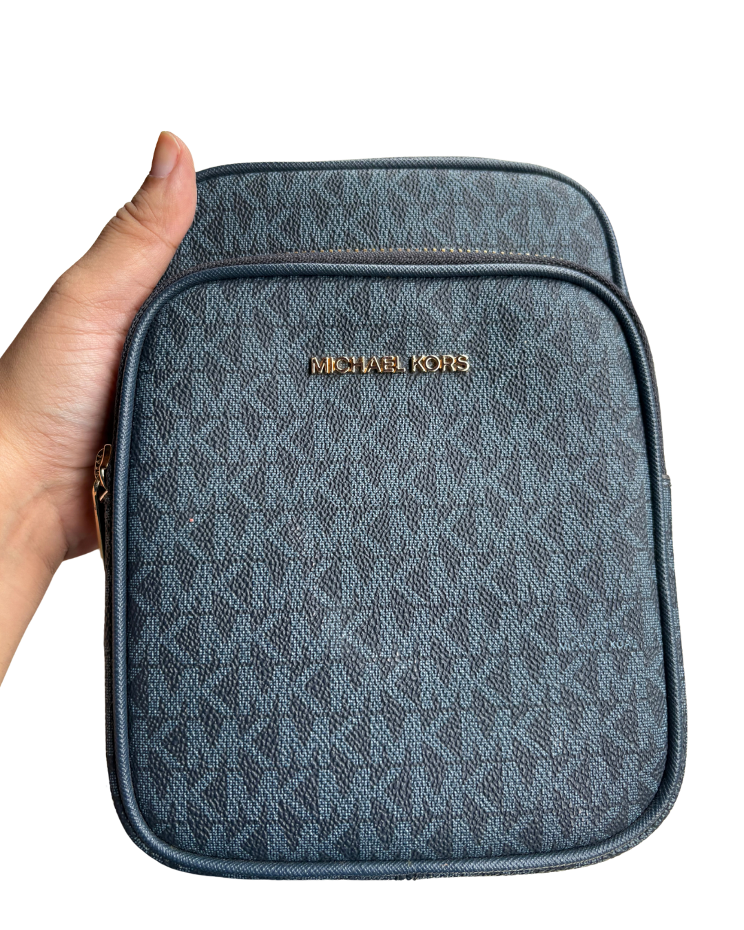Michael Kors Jet Set Travel Signature Logo Crossbody Bag