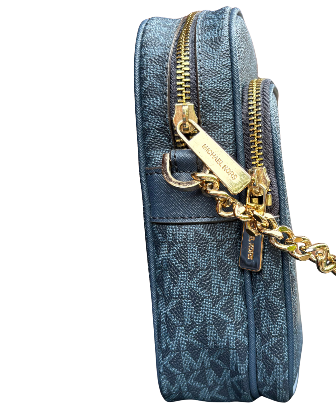 Michael Kors Jet Set Travel Signature Logo Crossbody Bag