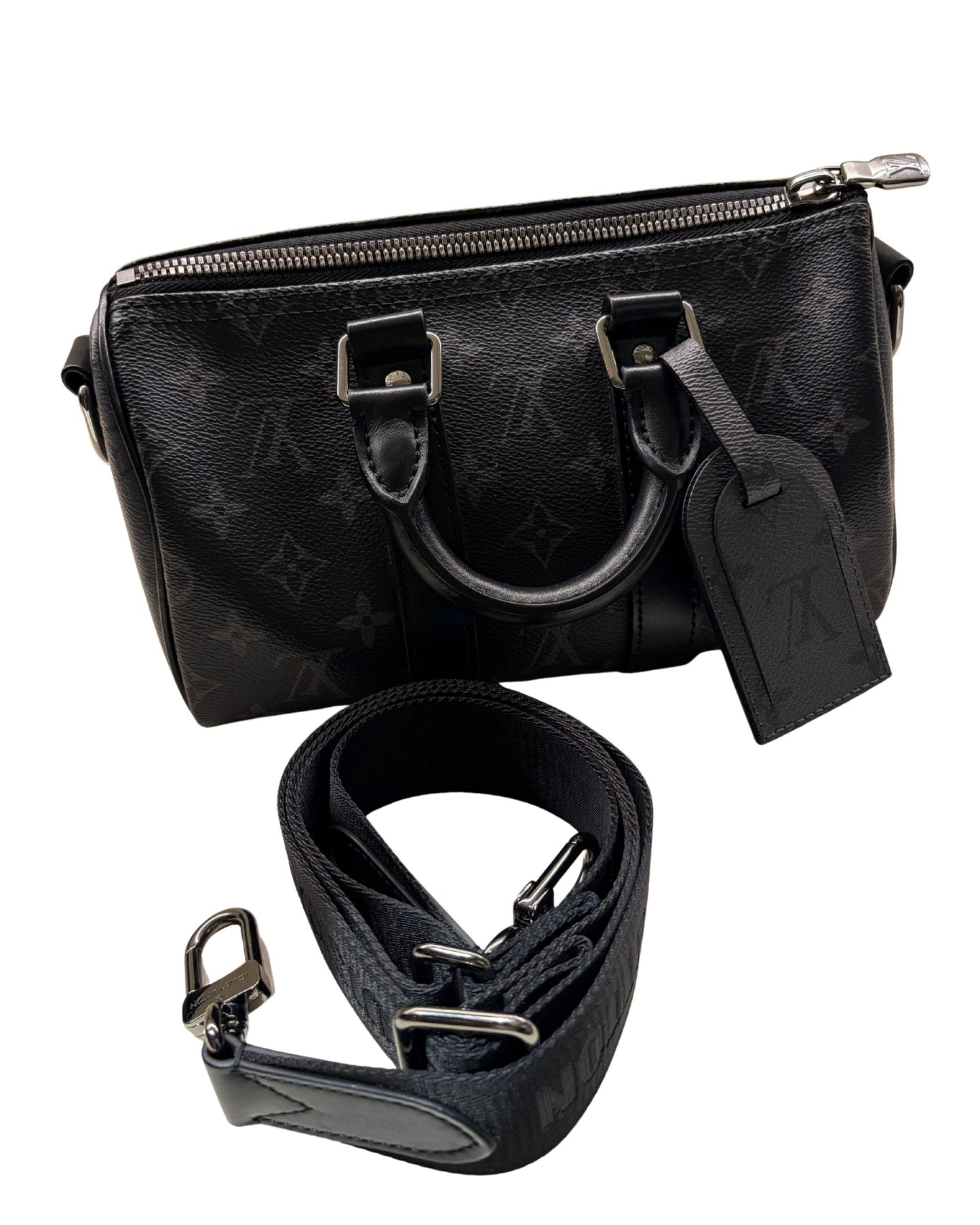 Louis Vuitton Keepall Bandoulière 25 (Monogram Eclipse)