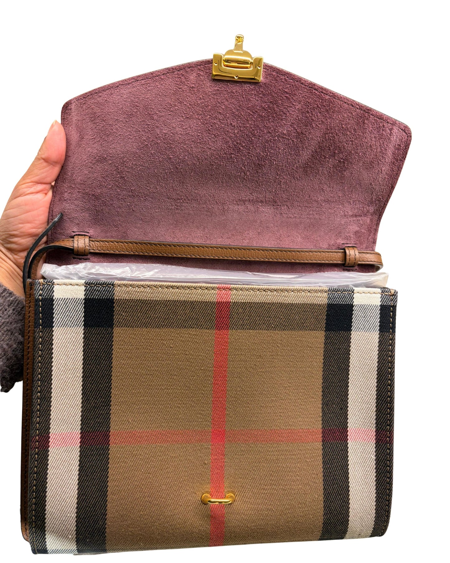 Burberry Macken Derby Crossbody Bag