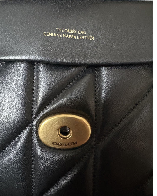 COACH Tabby  Shoulder Bag 26 with Quilting