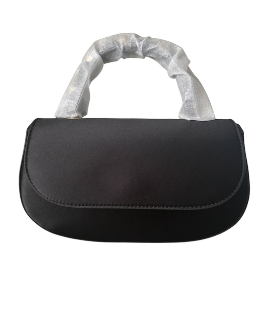 Charles and Keith Eilian Braided Top Handle Bag - Black
